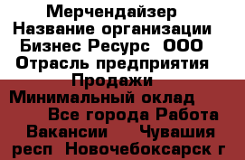 Мерчендайзер › Название организации ­ Бизнес Ресурс, ООО › Отрасль предприятия ­ Продажи › Минимальный оклад ­ 30 000 - Все города Работа » Вакансии   . Чувашия респ.,Новочебоксарск г.